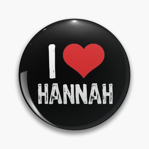 Artikelvorschau, Ich liebe Hannah entworfen und verkauft von The "I Love Everything" Shop.
