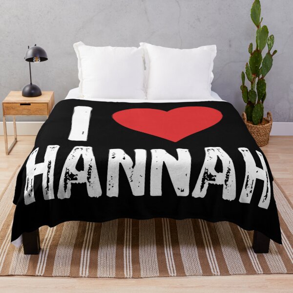 Item preview, I Love Hannah designed and sold by The "I Love Everything" Shop.