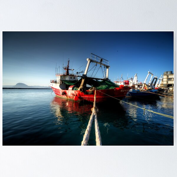 Item preview, Trawlers at Patras  designed and sold by hawkie.