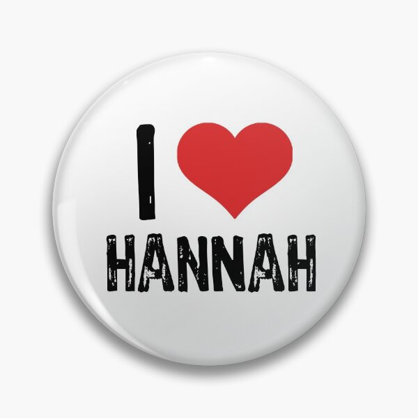 Artikelvorschau, Ich liebe Hannah entworfen und verkauft von The "I Love Everything" Shop.
