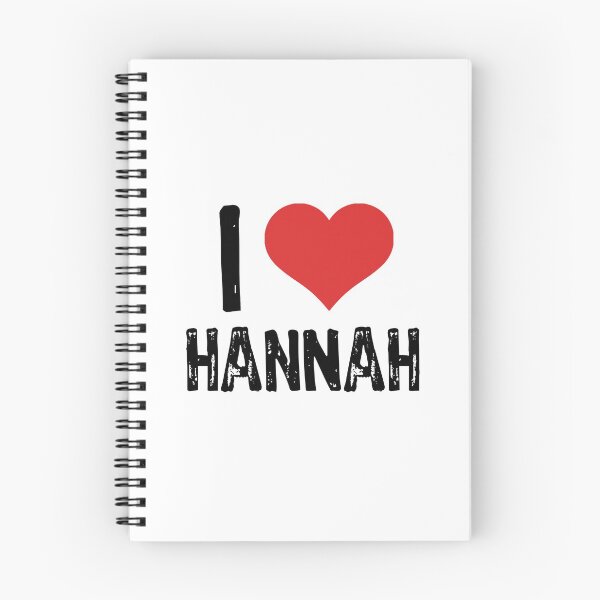 Item preview, I Love Hannah designed and sold by The "I Love Everything" Shop.