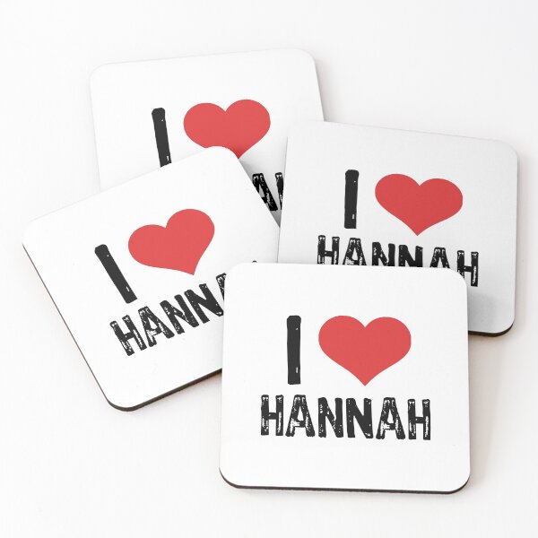 Item preview, I Love Hannah designed and sold by The "I Love Everything" Shop.