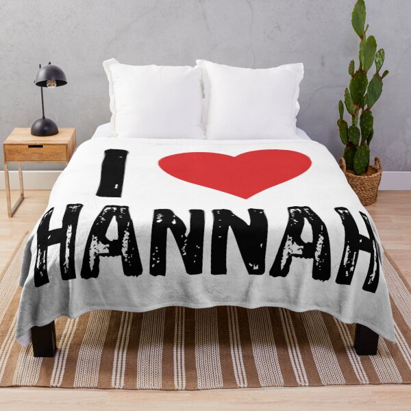 Item preview, I Love Hannah designed and sold by The "I Love Everything" Shop.