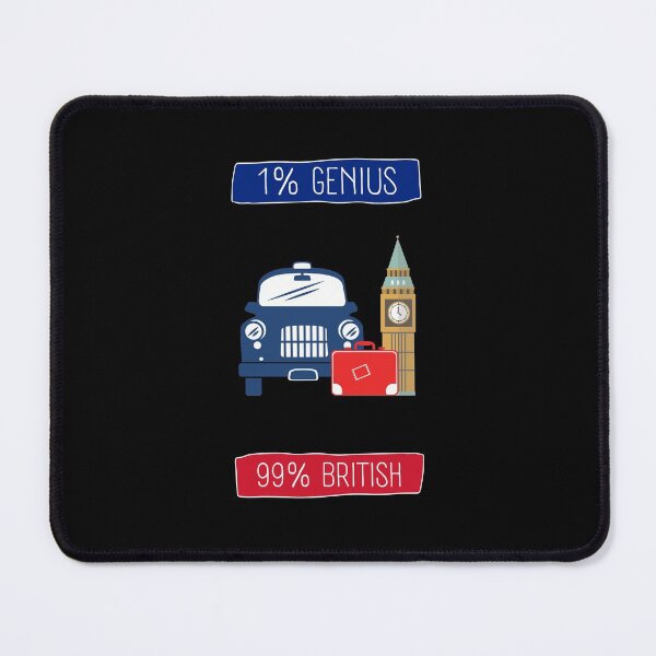 Item preview, I Am British - 1% Genius And 99% British designed and sold by 9N20.