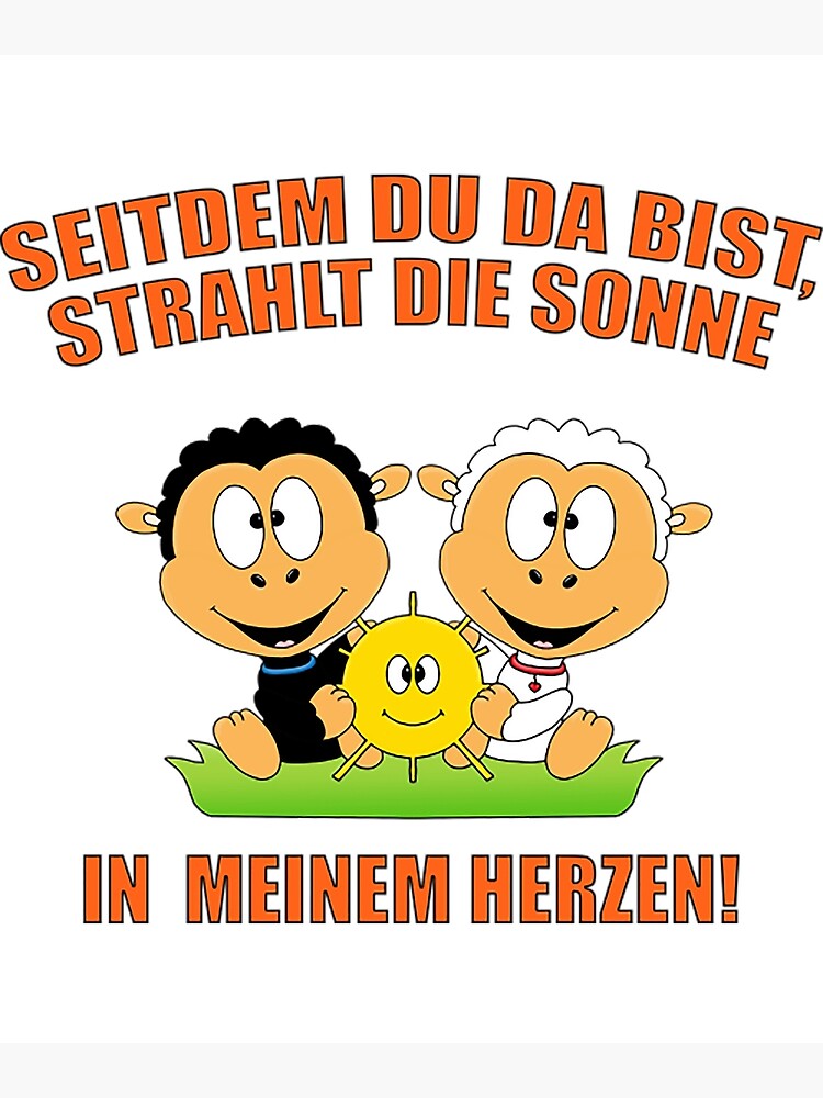 "Schaf TShirtSCHAFE SCHAF SONNE SONNENSCHEIN LIEBE LOVE