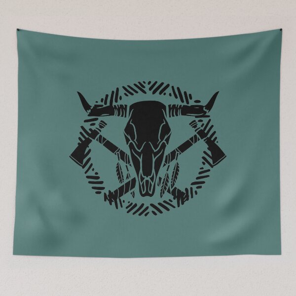Item preview, Tomahawk,cow skull designed and sold by outlaw70.