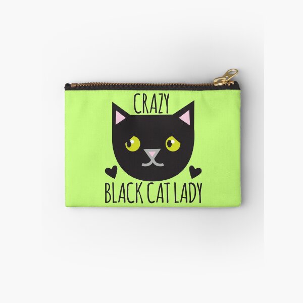 Item preview, Crazy Black cat lady designed and sold by jazzydevil.