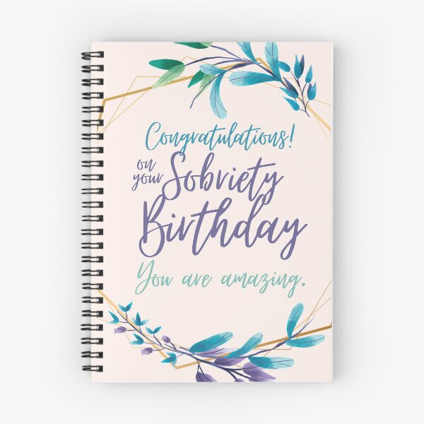 Item preview, Sobriety Birthday - AA Congratulations designed and sold by superbling.