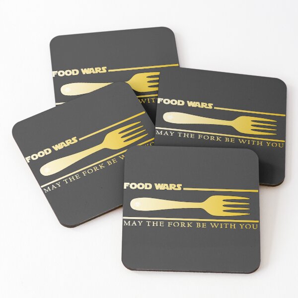 Item preview, Food Wars: May The Fork Be With You (Colored) designed and sold by Visual Resolutions.