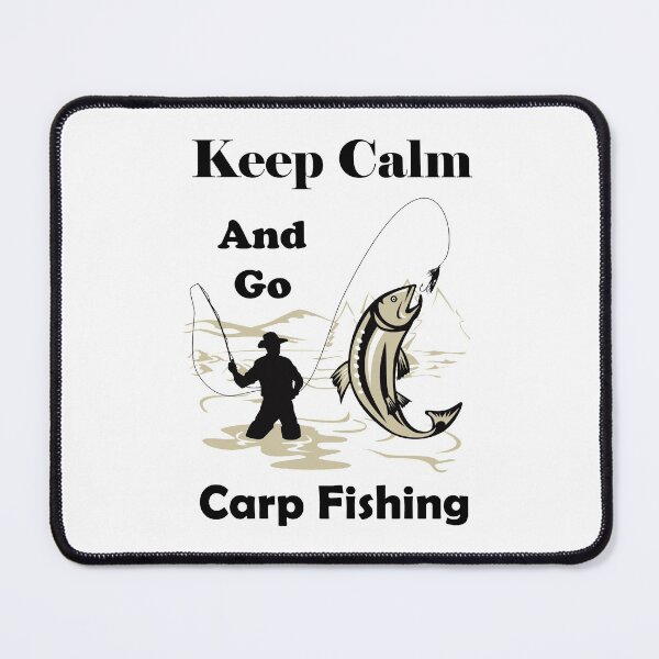 Item preview, Keep Calm And Go Carp Fishing Design designed and sold by Life-chang.