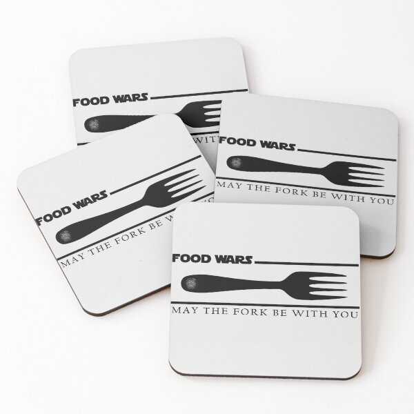 Item preview, Food Wars: May The Fork Be With You (Black) designed and sold by Visual Resolutions.