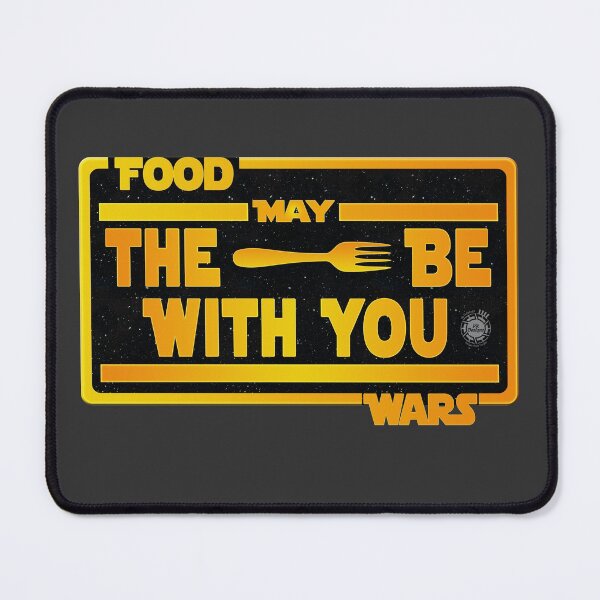 Item preview, Food Wars: May The Fork Be With You (Clone Wars) designed and sold by Visual Resolutions.