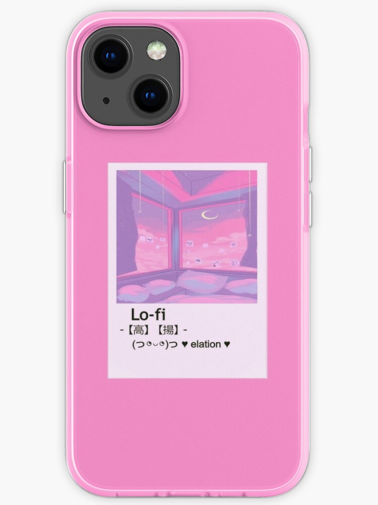 Aesthetic Pink Wallpaper Lo Fi Retro Anime かわいいデザイン Iphone Case For Sale By Mandala Corner Redbubble