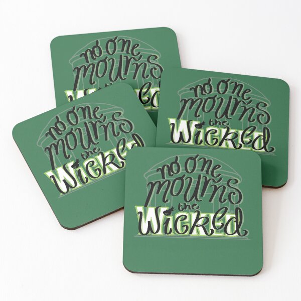 Item preview, No One Mourns the Wicked, Green designed and sold by becks-specs.
