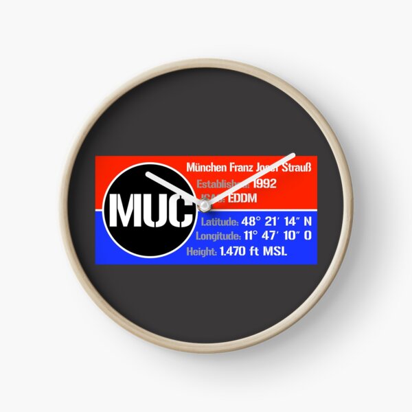 Item preview, MUC Frankfurt Munich Germany - Block Design designed and sold by FouDeeziner.