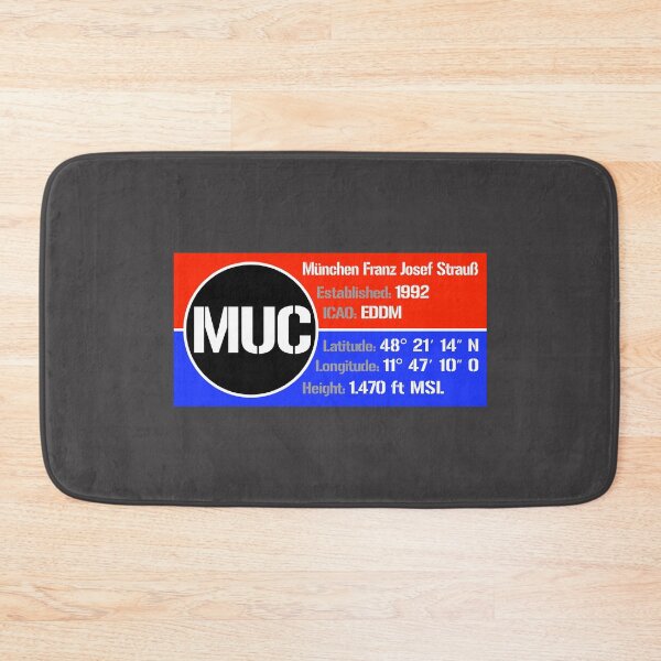 Item preview, MUC Frankfurt Munich Germany - Block Design designed and sold by FouDeeziner.