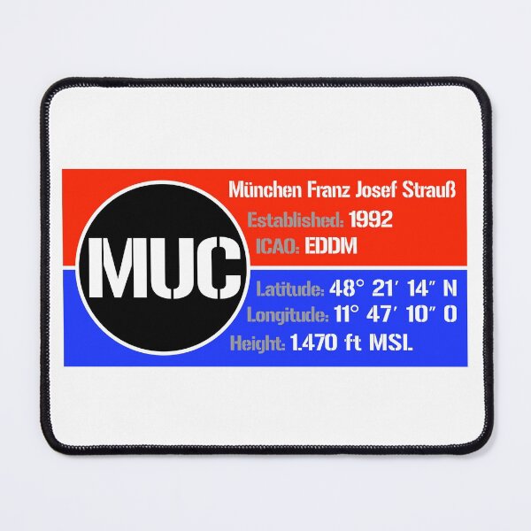 Item preview, MUC Frankfurt Munich Germany - Block Design designed and sold by FouDeeziner.