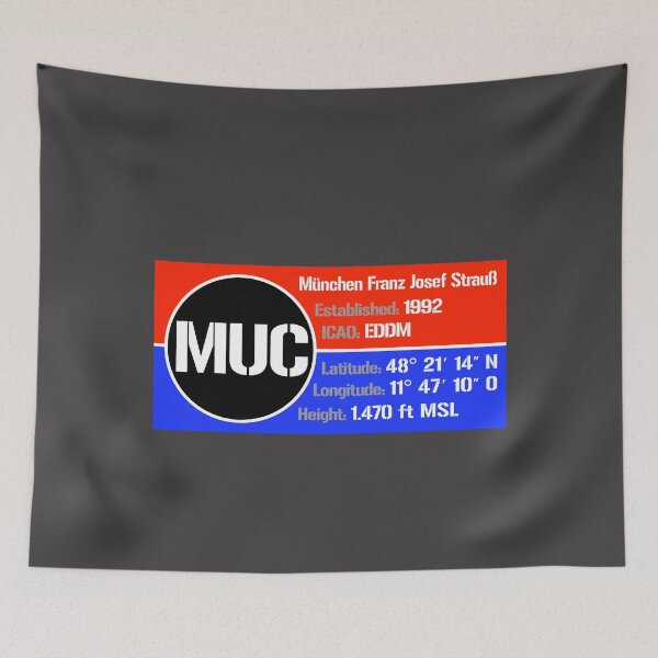 Item preview, MUC Frankfurt Munich Germany - Block Design designed and sold by FouDeeziner.