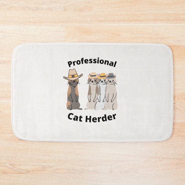 Item preview, Cute professional cat herder designed and sold by LewisRichie.