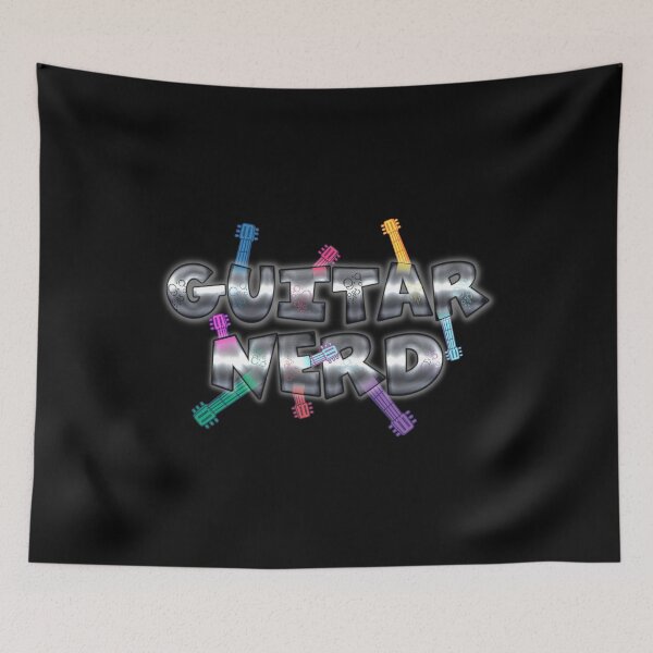 Item preview, Guitar Nerd - Design 2 designed and sold by DerickQuince.