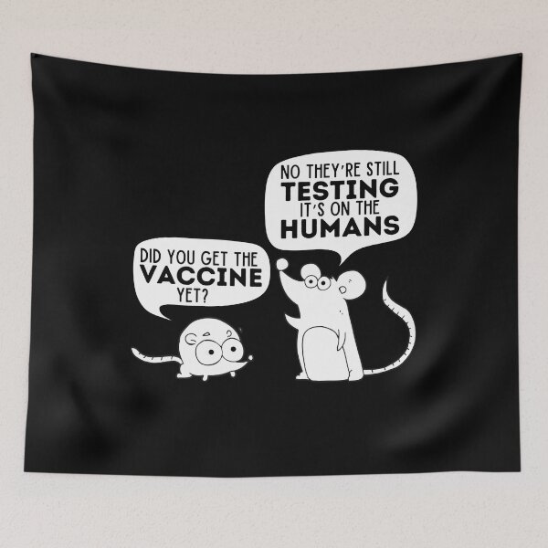 Item preview, Camiseta Lab Rats Vaccine ¿Recibiste la vacuna pero experimental? designed and sold by Mixture-DESIGN.