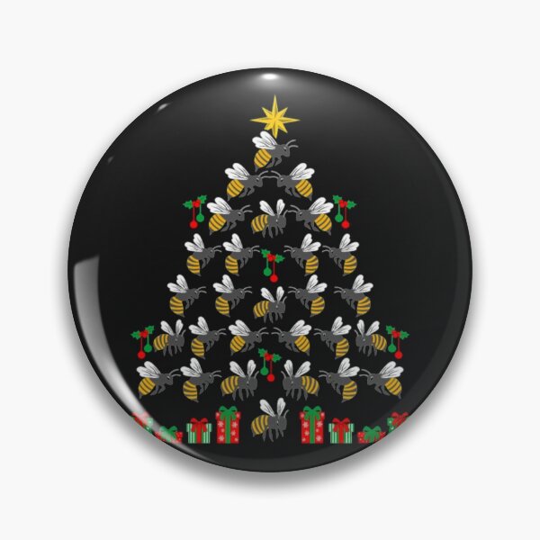 Item preview, Christmas Tree Bees Beekeepers designed and sold by ClamenTaon.