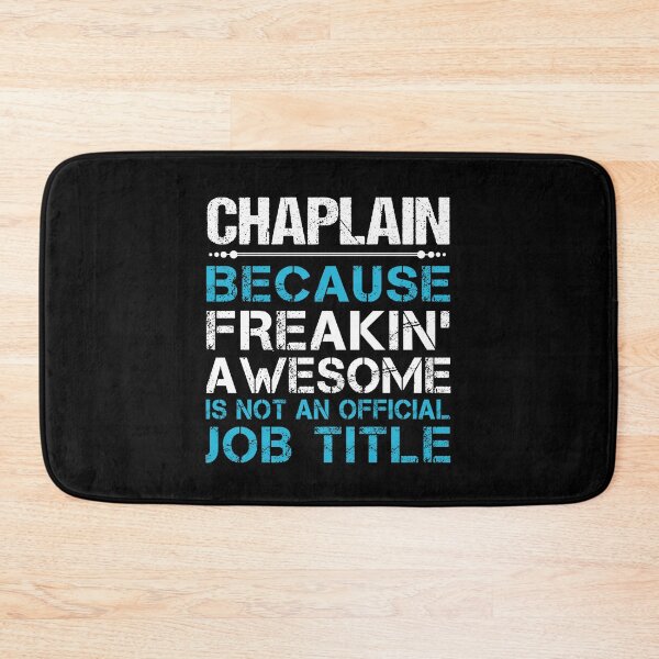 Item preview, Chaplain T Shirt - Freaking Awesome Job Gift Item Tee designed and sold by oetate4774.