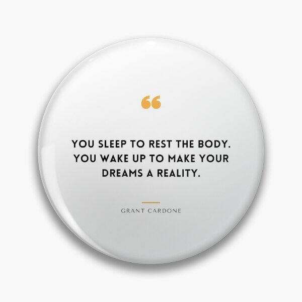 Item preview, You sleep to rest the body. You wake up to make your dreams a reality. 3 designed and sold by KingsManKind.