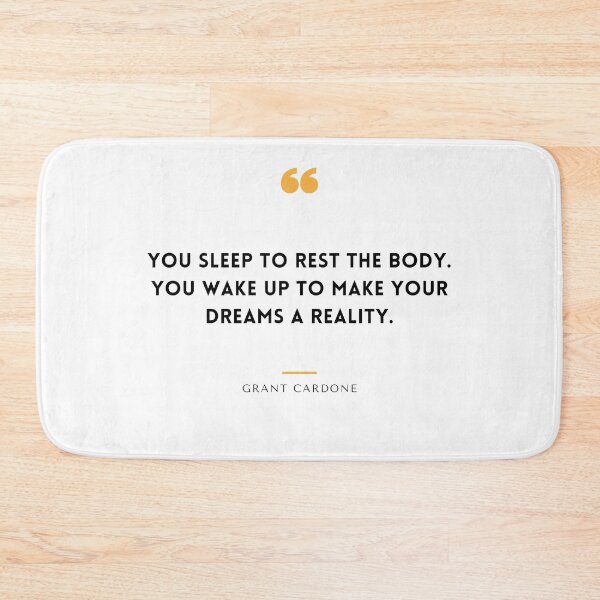 Item preview, You sleep to rest the body. You wake up to make your dreams a reality. 3 designed and sold by KingsManKind.