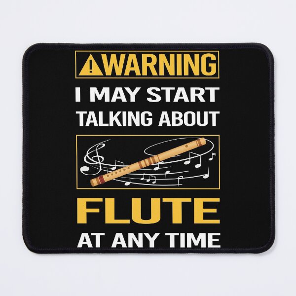 Item preview, Funny Warning Flute designed and sold by ArydeaNoriega.