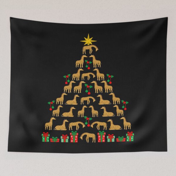 Item preview, Christmas Tree Giraffes designed and sold by ClamenTaon.
