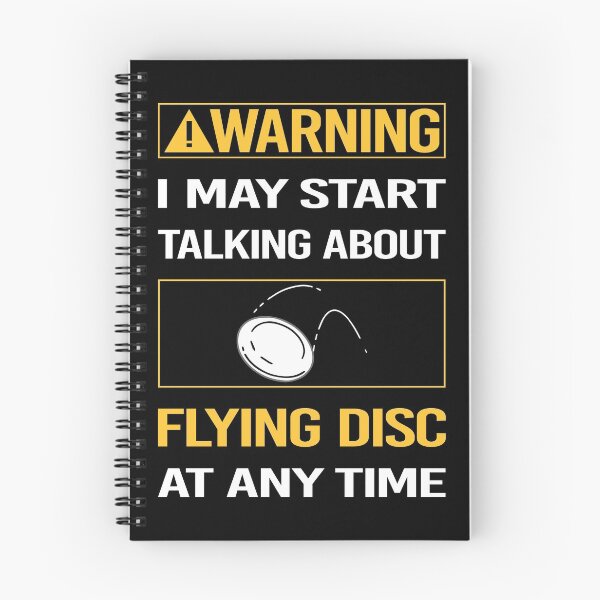 Item preview, Funny Warning Flying Disc designed and sold by ArydeaNoriega.