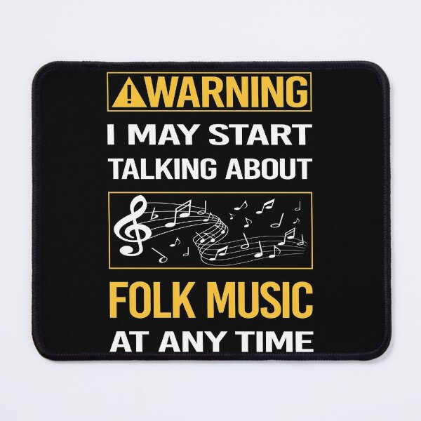 Item preview, Funny Warning Folk Music designed and sold by ArydeaNoriega.