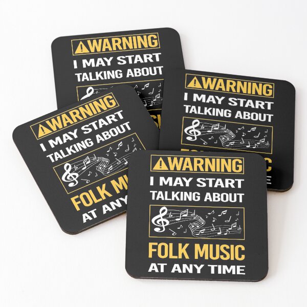 Item preview, Funny Warning Folk Music designed and sold by ArydeaNoriega.