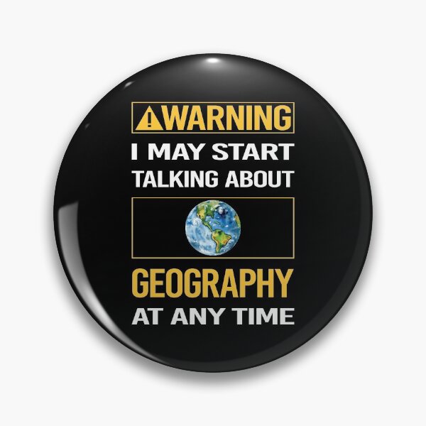 Item preview, Funny Warning Geography designed and sold by ArydeaNoriega.