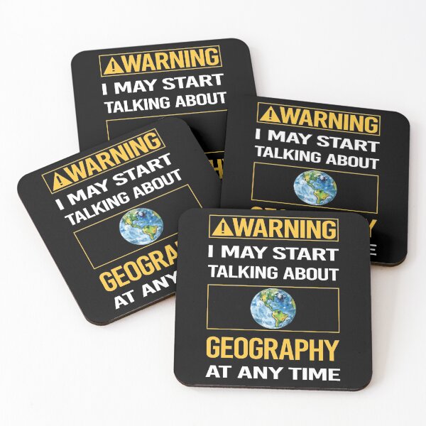 Item preview, Funny Warning Geography designed and sold by ArydeaNoriega.