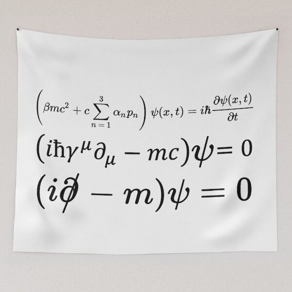Item preview, Different writings of Dirac equation of relativistic quantum mechanics designed and sold by NoetherSym.