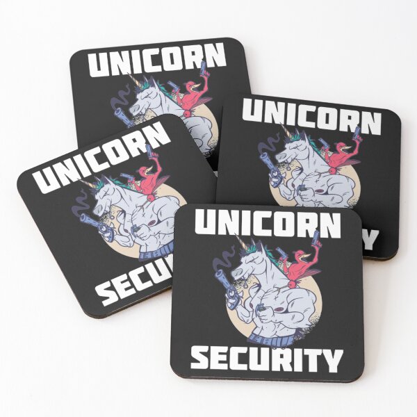 Item preview, Unicorn Security Funny Gangster designed and sold by ClamenTaon.