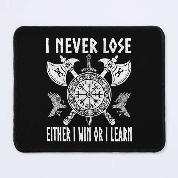 Item preview, Viking Warrior I Never Lose Either I Win or I Learn Viking designed and sold by Dog-T-Shirts.