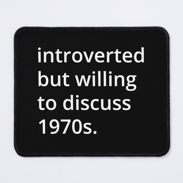 Item preview, introverted but willing to discuss 1970s. designed and sold by MSA-42.