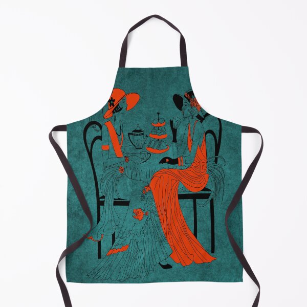 Item preview, 1920's fashionable stylish ladies enjoying tea designed and sold by Areashor.