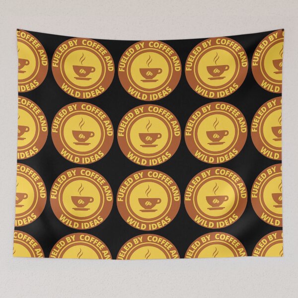 Item preview, Fueled By Coffee And Wild Ideas designed and sold by RGRamsey.