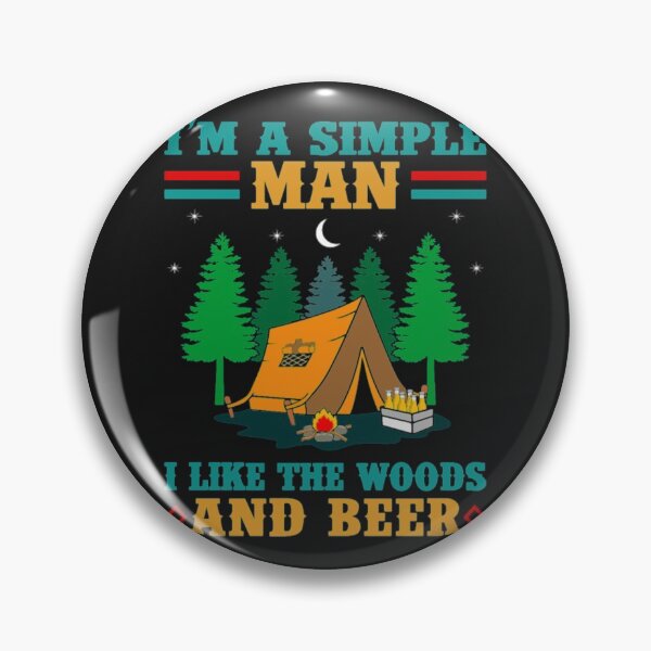 Artikelvorschau, Woods Beer Man Camping entworfen und verkauft von ClamenTaon.