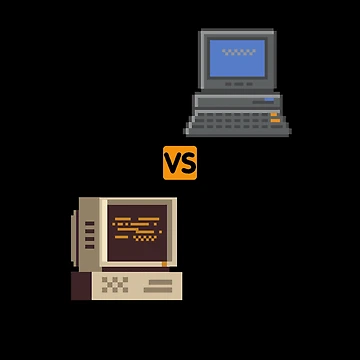 Artwork thumbnail, Computer Vs computer by MinimalShop01
