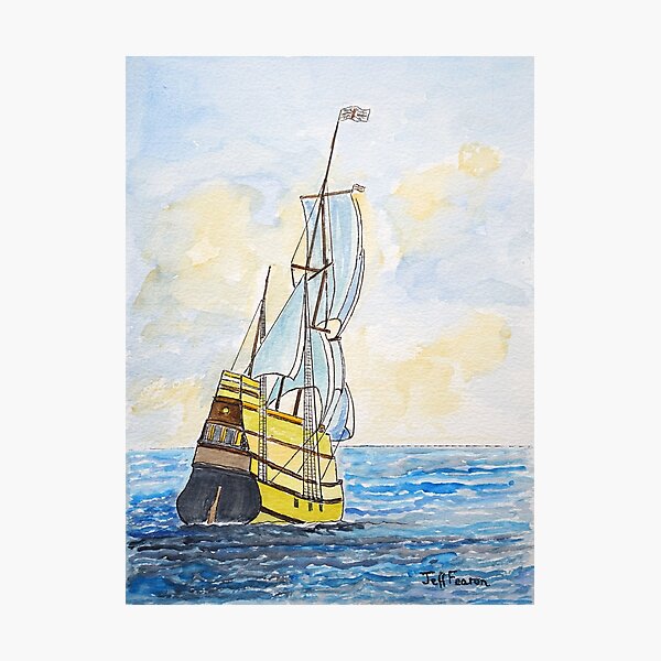 The Galleon Photographic Print