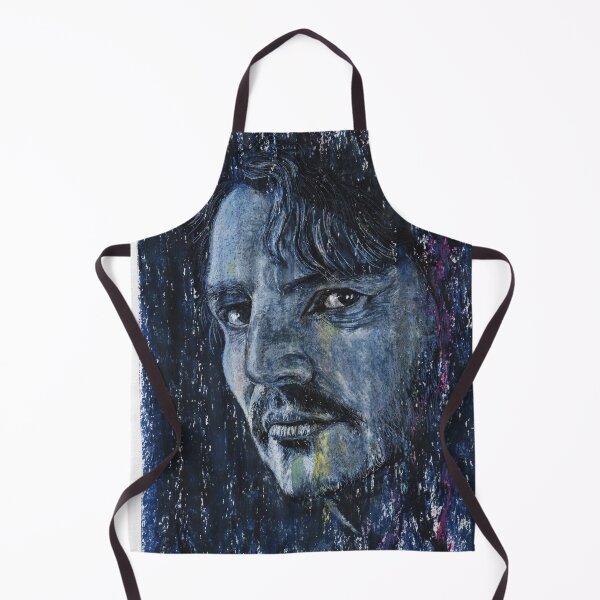 Item preview, Pedro Pascal - Hand Drawn Oil and Ink Portrait designed and sold by HRHildebrand.