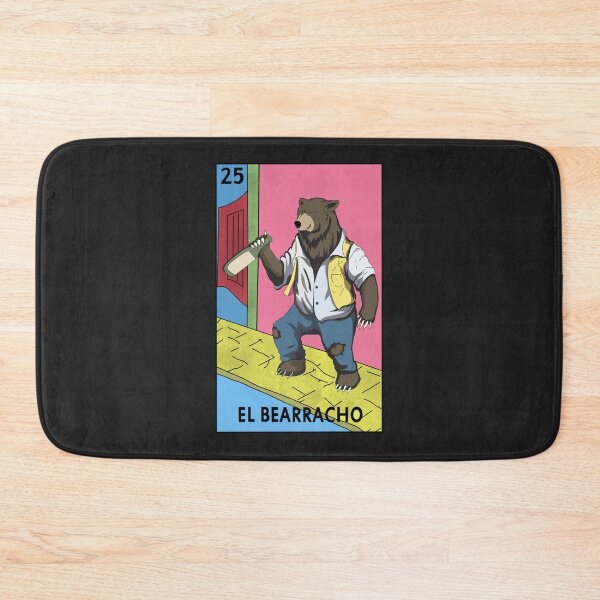 Item preview, EL BEARRACHO Sticker designed and sold by AndreBajora.