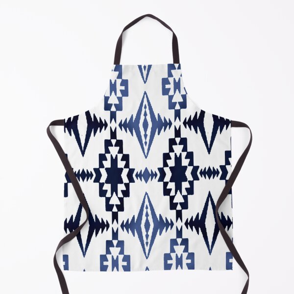 Item preview, Navy / Blue / White Gradient Native Print designed and sold by JMWCD.