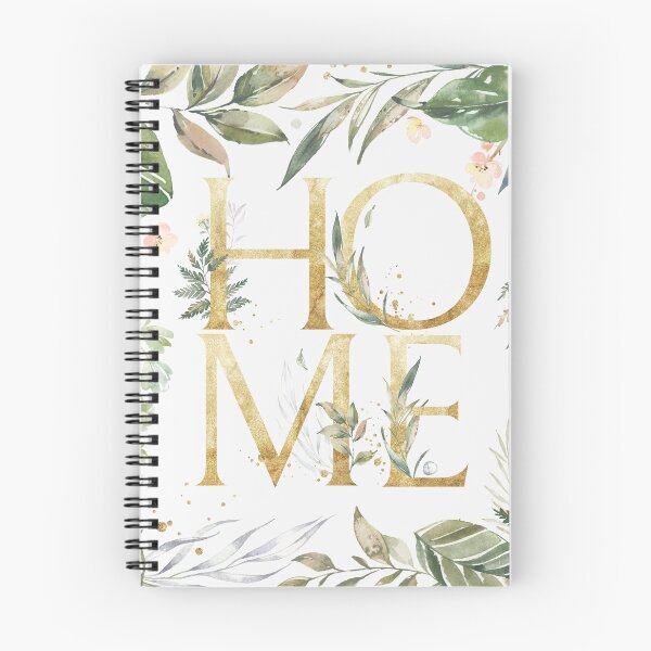Item preview, Home botanical gold and green print designed and sold by hyggely.