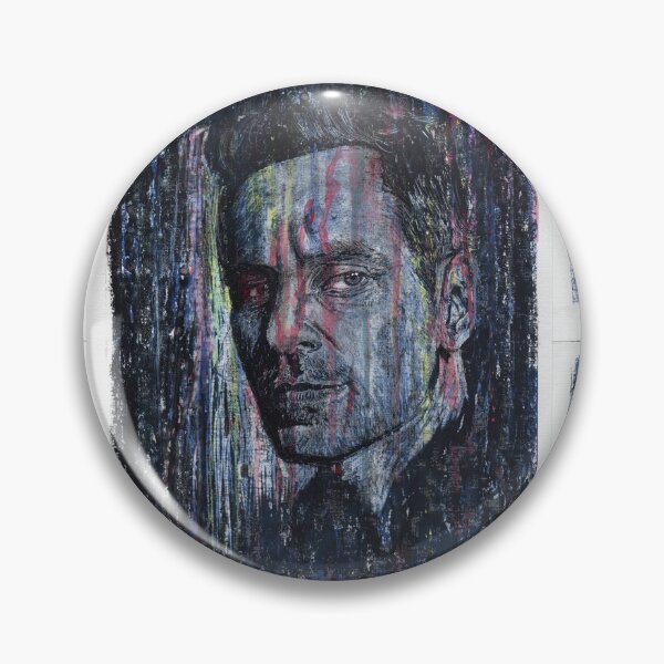 Item preview, Michael Fassbender - Hand Drawn Oil and Ink Portrait designed and sold by HRHildebrand.